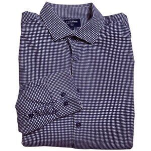 TM Lewin Mens Button Down Long Sleeve Shirt - Size Large